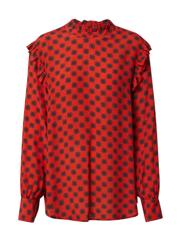 Libertine-Libertine Libertine-Libertine Bluza  pastelno plava / crvena / crna