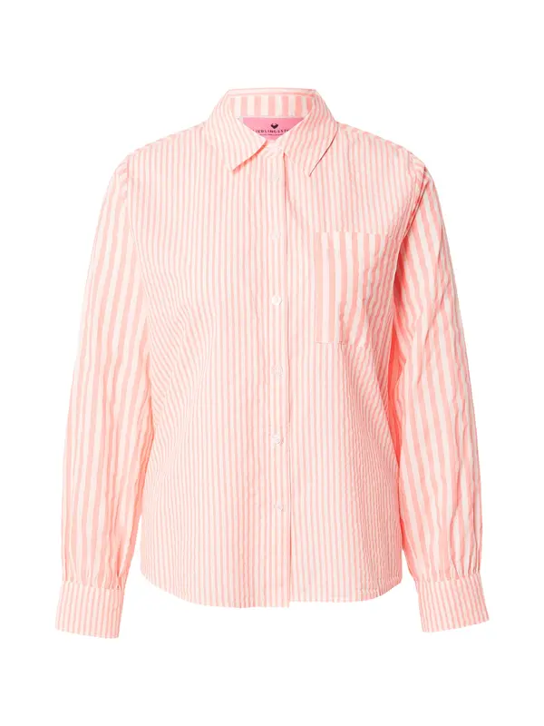 LIEBLINGSSTÜCK LIEBLINGSSTÜCK Bluza 'Ocean'  koraljna / bijela