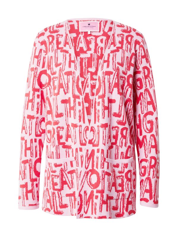 LIEBLINGSSTÜCK LIEBLINGSSTÜCK Kardigan 'Parisa'  roza / crvena