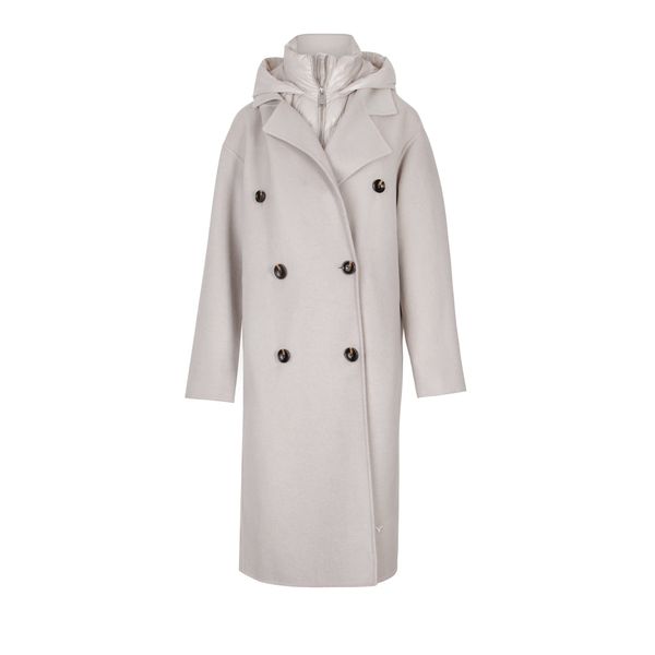 LIEBLINGSSTÜCK LIEBLINGSSTÜCK Prijelazni kaput 'Idalina'  kameno siva / crna