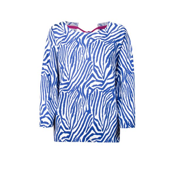 LIEBLINGSSTÜCK LIEBLINGSSTÜCK Pulover 'Arberie'  kraljevsko plava / fuksija / bijela