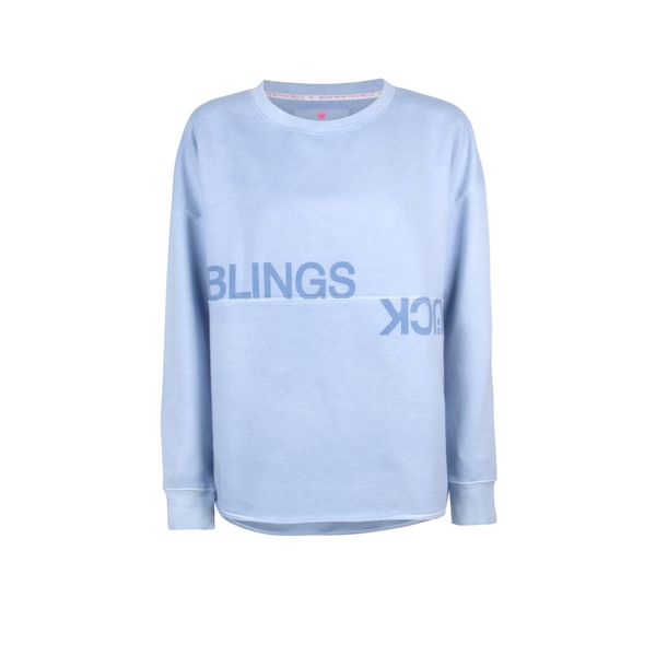 LIEBLINGSSTÜCK LIEBLINGSSTÜCK Sweater majica 'Upa'  plava / svijetloplava