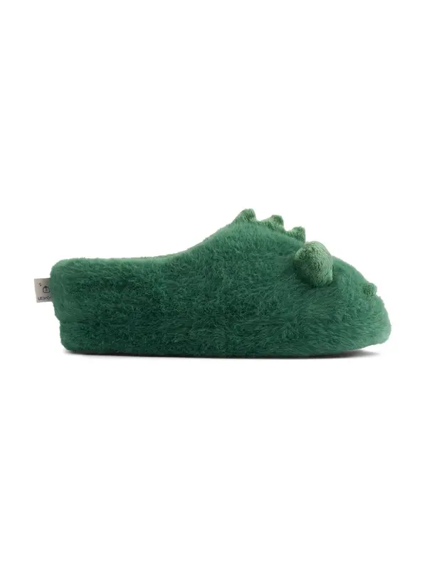 Liewood Liewood Papuče 'Aviaja Crocodile'  kraljevski zelena / crna / bijela