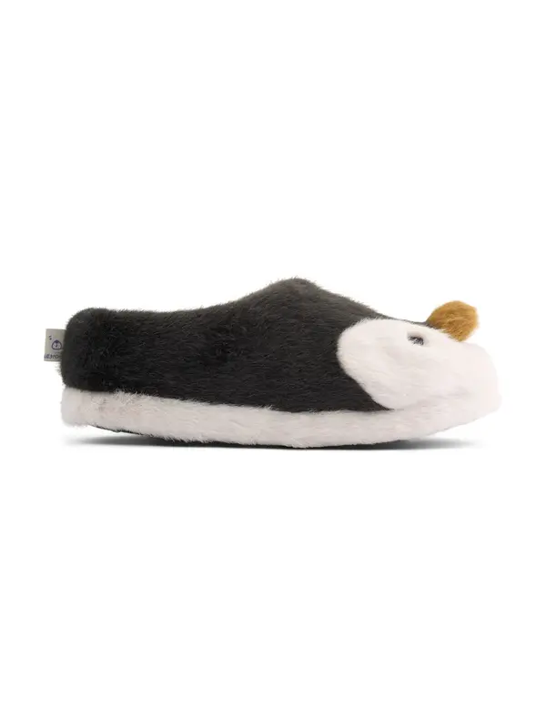 Liewood Liewood Papuče 'Aviaja Penguin'  pijesak / karamela / antracit siva
