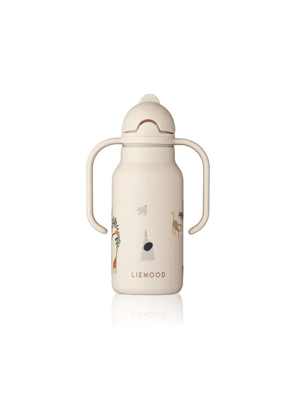 Liewood Liewood Termo posuda 'Kimmie 250 ml'  boja pijeska / morsko plava / smeđa / siva