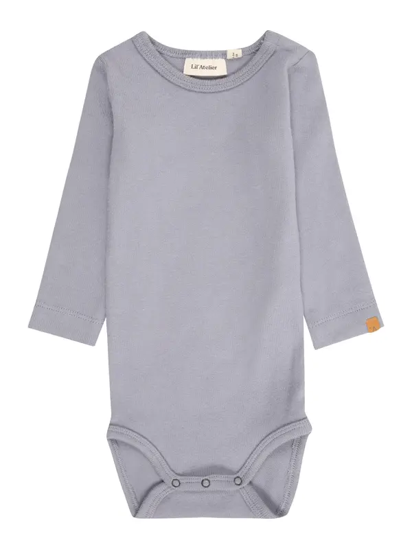 Lil'Atelier Lil'Atelier Dječji bodi 'NBMTHORO'  sivkasto plava