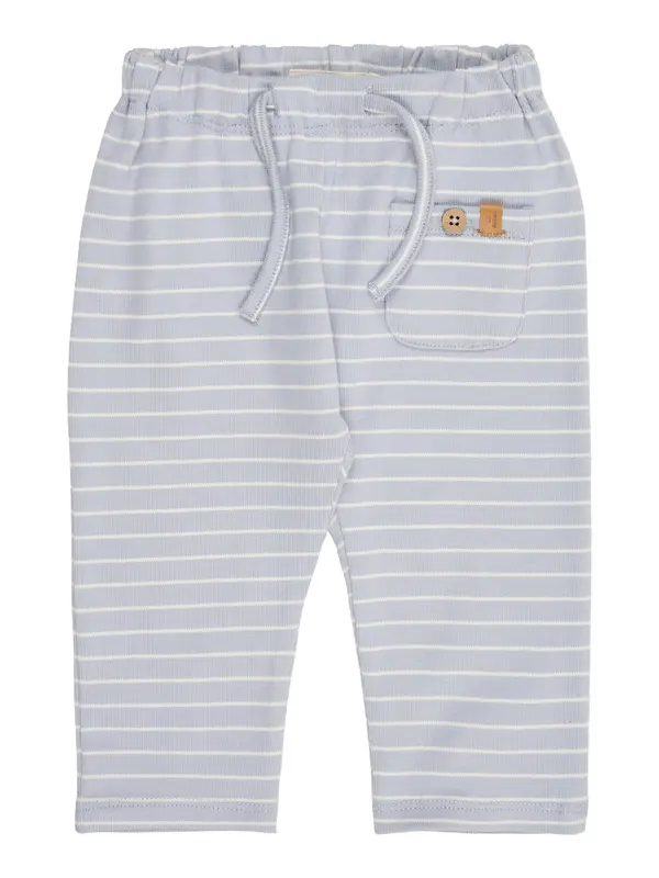 Lil'Atelier Lil'Atelier Hlače 'NBMBAJA'  opal / bijela