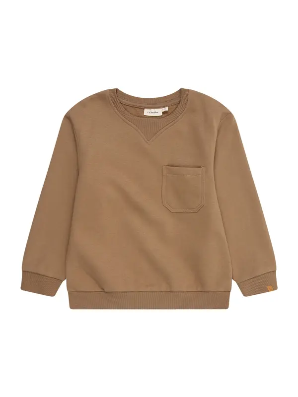 Lil'Atelier Lil'Atelier Sweater majica 'NMMILONDON RIM'  zeleno smeđa