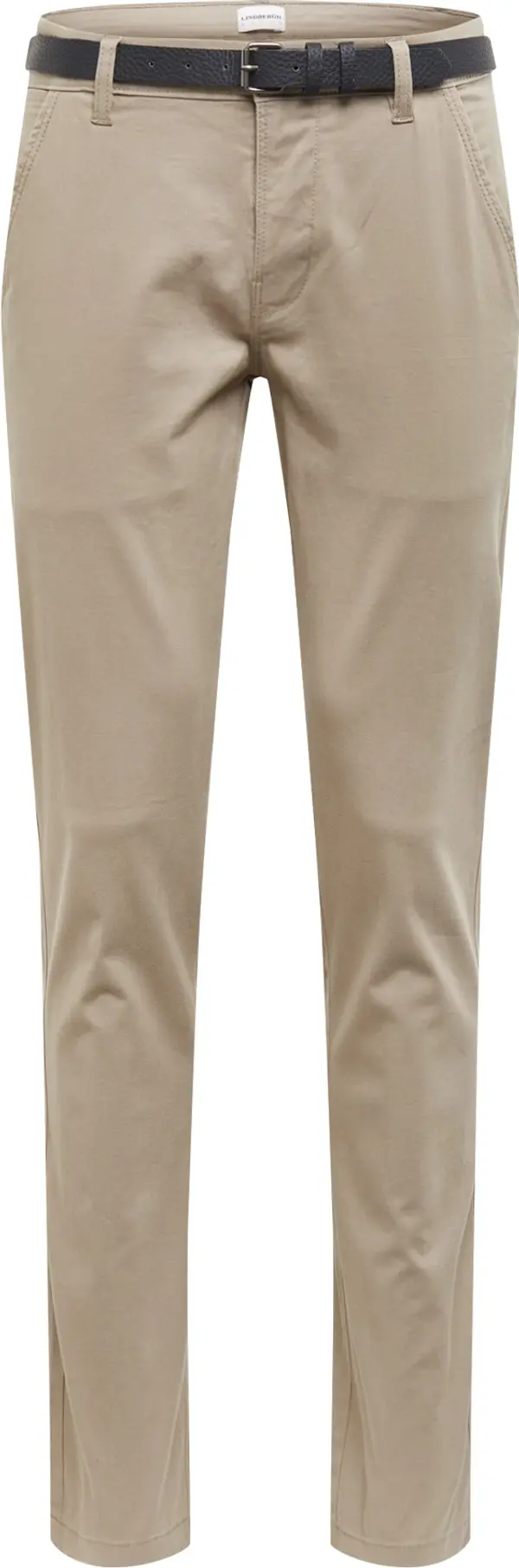 Lindbergh Lindbergh Chino hlače 'Classic'  tamno bež
