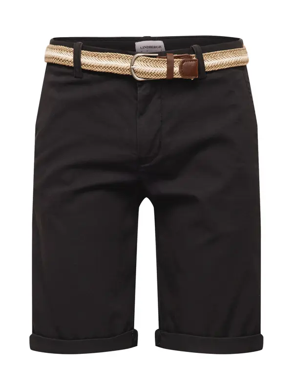 Lindbergh Lindbergh Chino hlače 'Superflex'  bež / boja pijeska / smeđa / crna