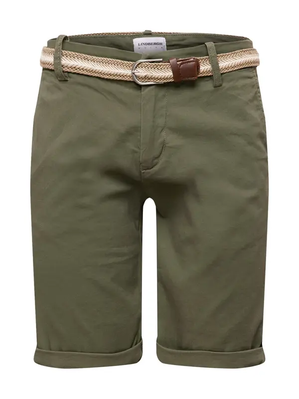 Lindbergh Lindbergh Chino hlače 'Superflex'  bež / smeđa / maslinasta