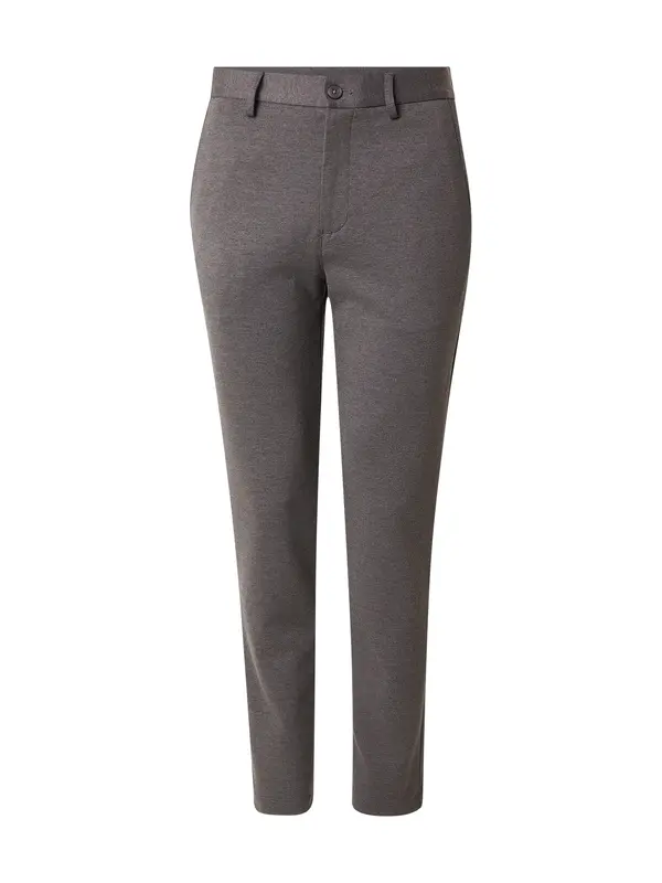 Lindbergh Lindbergh Chino hlače 'Superflex'  crna melange