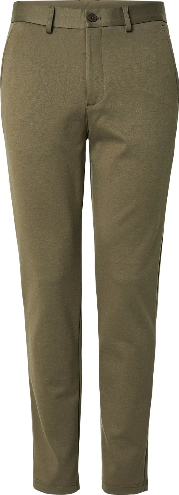 Lindbergh Lindbergh Chino hlače 'Superflex'  maslinasta