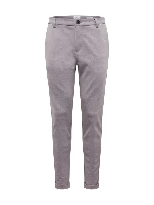 Lindbergh Lindbergh Chino hlače 'Superflex'  siva melange