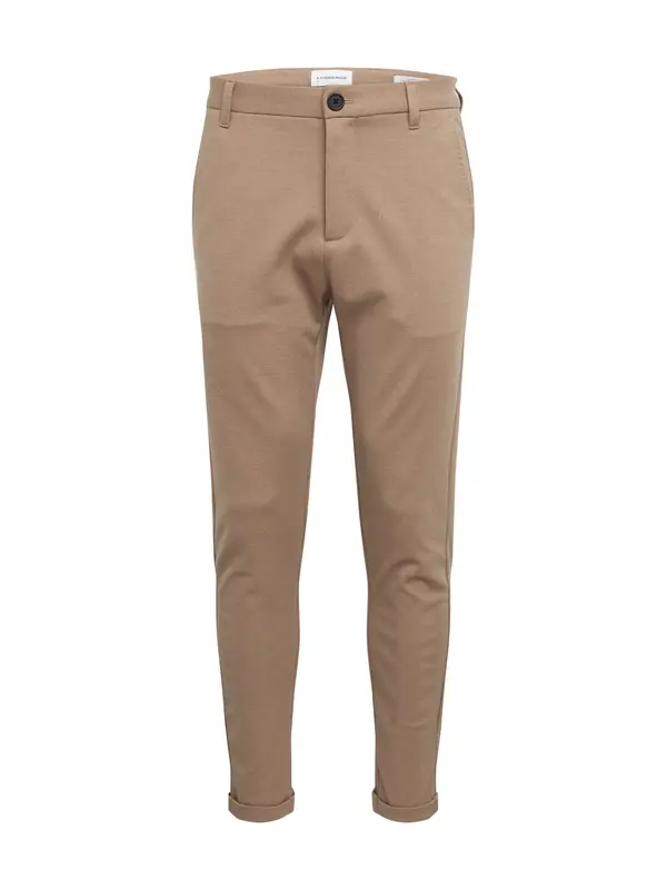 Lindbergh Lindbergh Chino hlače 'Superflex'  svijetlosmeđa