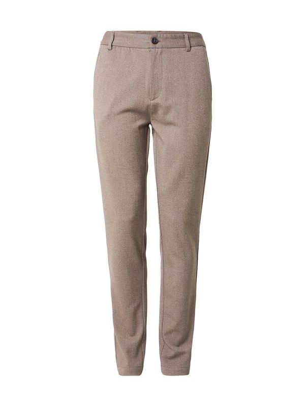 Lindbergh Lindbergh Chino hlače 'Superflex'  tamno bež