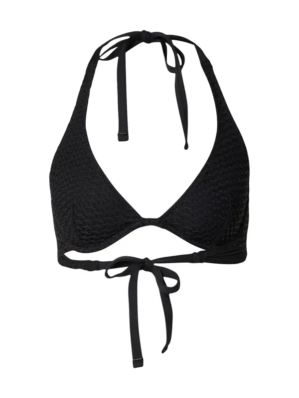 Lindex Lindex Bikini gornji dio 'Stella Halter'  crna