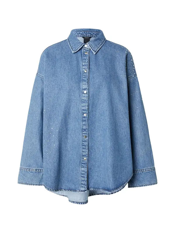 Lindex Lindex Bluza 'Astrid'  plavi traper