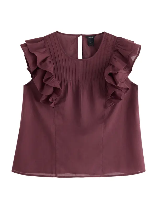 Lindex Lindex Bluza 'Carrie'  boja vina