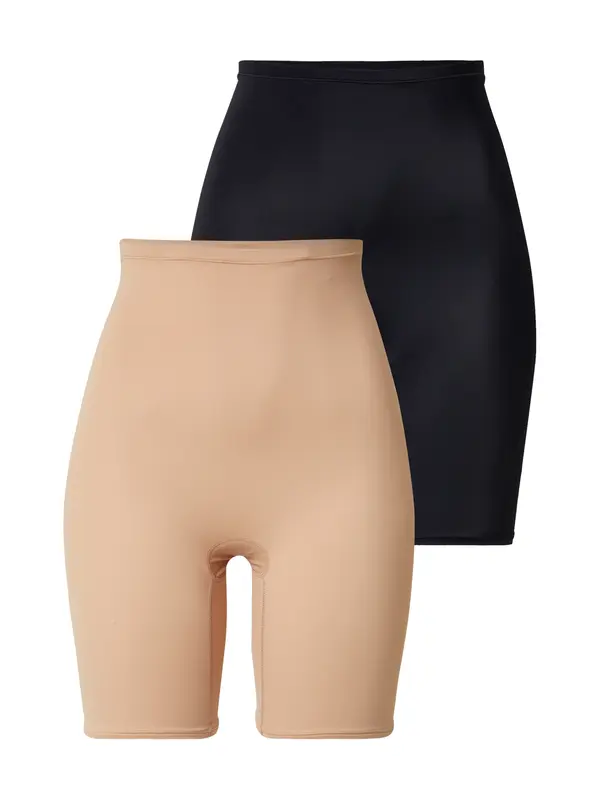 Lindex Lindex Duge gaće 'Svea'  bež / crna