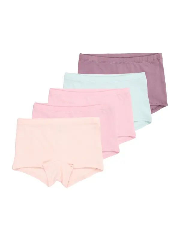 Lindex Lindex Gaće  pastelno plava / sivkasto ljubičasta (mauve) / puder roza / svijetloroza