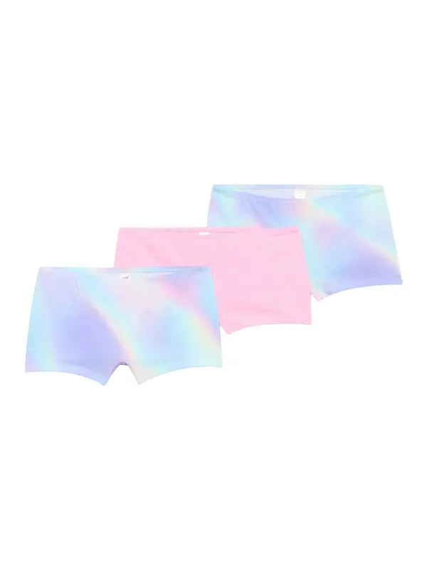 Lindex Lindex Gaće 'Rainbow'  nebesko plava / svijetložuta / lavanda / roza
