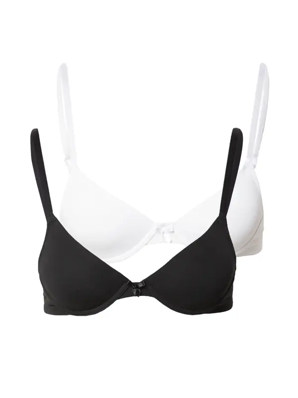 Lindex Lindex Grudnjak  crna / bijela
