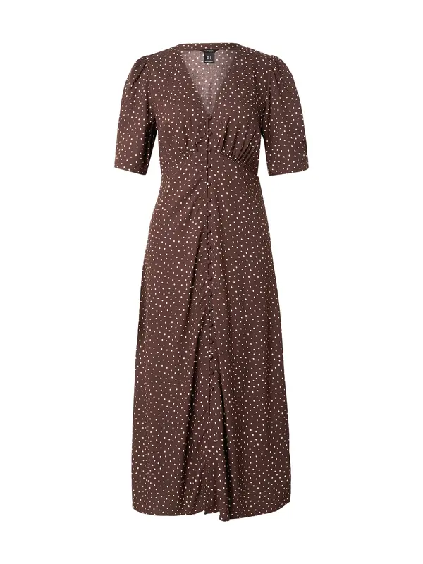 Lindex Lindex Haljina 'Carol'  boja pijeska / bijela
