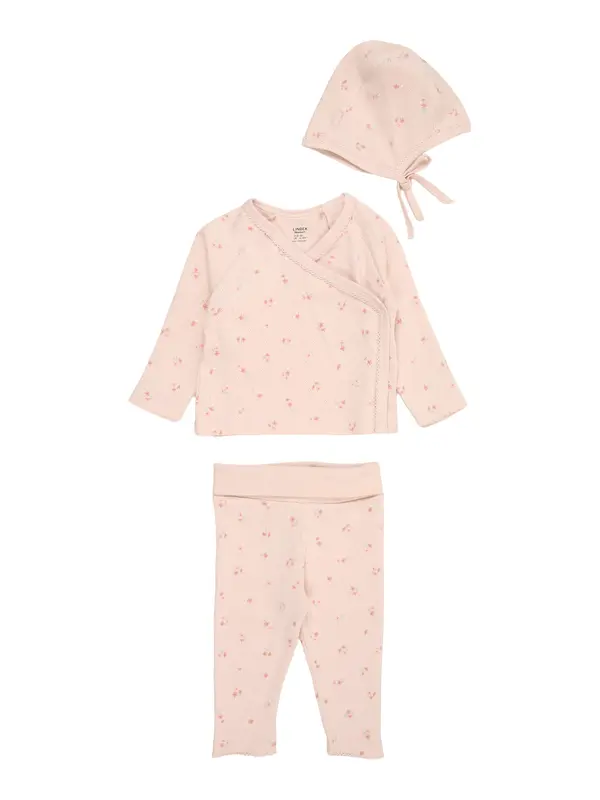 Lindex Lindex Komplet  pastelno zelena / roza / rosé / bijela