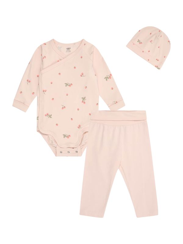 Lindex Lindex Komplet  svijetlozelena / puder roza / svijetloroza