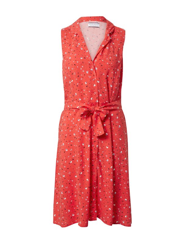 Lindex Lindex Košulja haljina 'Edit'  svijetloplava / svijetlocrvena / crna / bijela