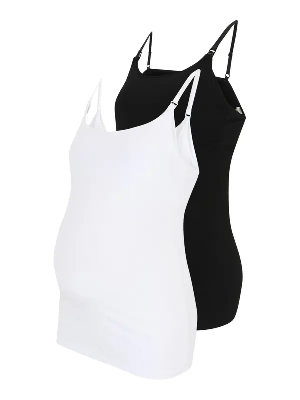 Lindex Maternity Lindex Maternity Top  crna / bijela