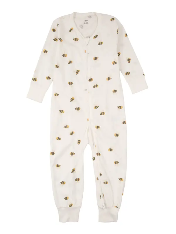 Lindex Lindex Pidžama set 'Bumblebee'  boja pijeska / narančasto žuta / crna / prljavo bijela