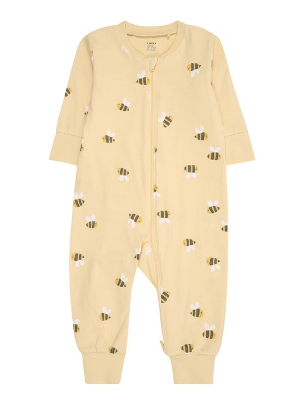 Lindex Lindex Pidžama set 'Bumblebee'  žuta / svijetložuta / crna / bijela