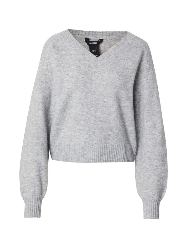 Lindex Lindex Pulover 'Derja'  svijetlosiva