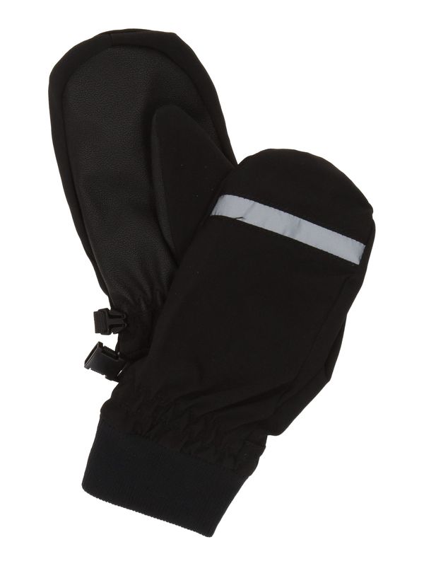 Lindex Lindex Rukavice  crna / srebro