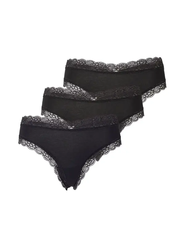 Lindex Lindex Slip  crna