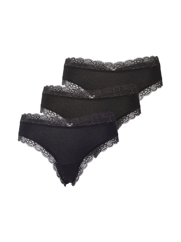 Lindex Lindex Slip  crna