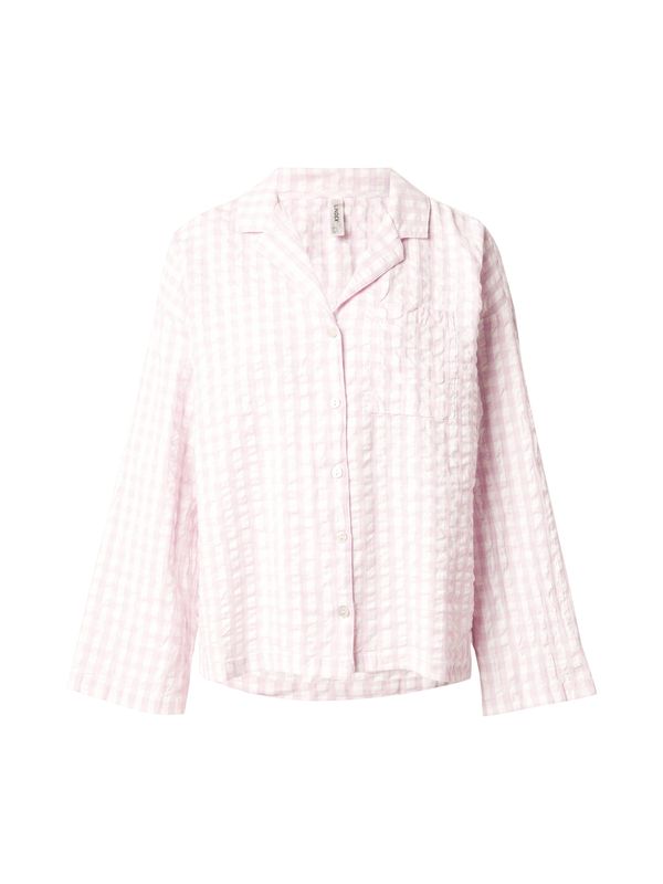 Lindex Lindex Spavaćica  svijetloroza / bijela