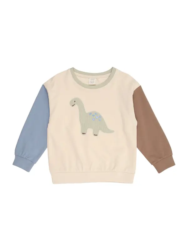 Lindex Lindex Sweater majica  svijetlobež / tamno plava / smeđa / pastelno zelena