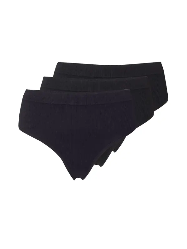 Lindex Lindex Tanga gaćice  crna