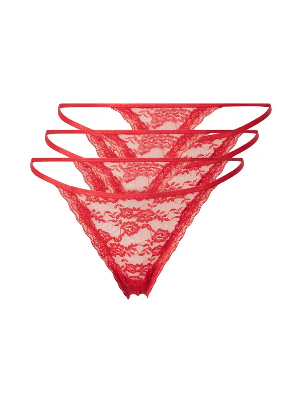 Lindex Lindex Tanga gaćice 'Jennie'  crvena