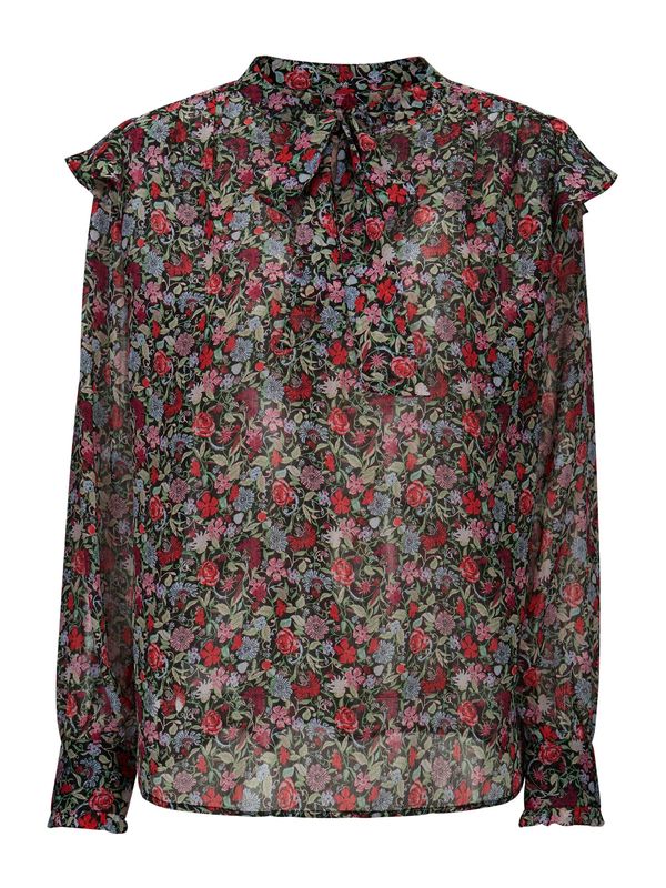 Linea Tesini by heine Linea Tesini by heine Bluza  svijetloplava / kaki / krvavo crvena / crna