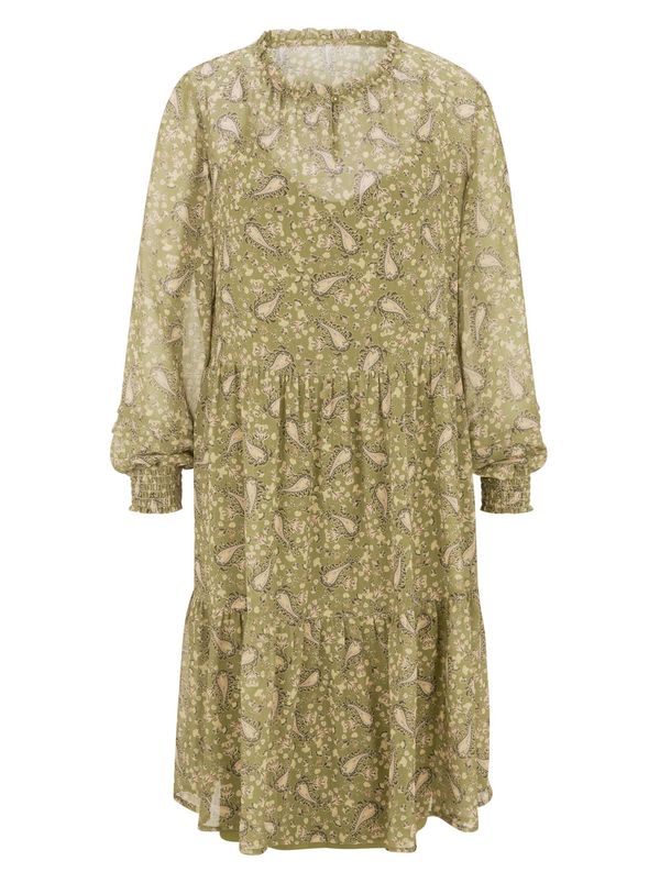 Linea Tesini by heine Linea Tesini by heine Haljina 'LINEA TESINI'  bež / zelena