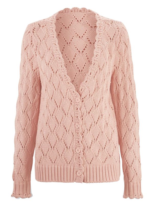 Linea Tesini by heine Linea Tesini by heine Kardigan  puder roza