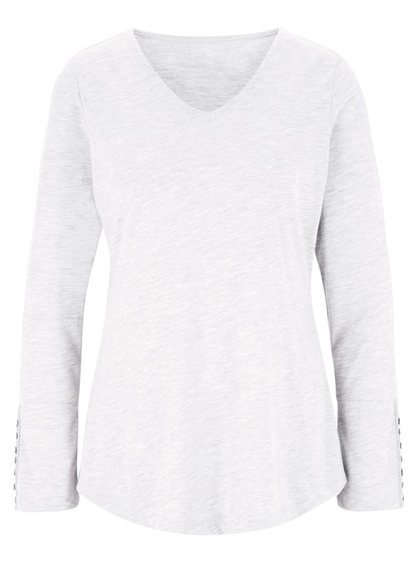 Linea Tesini by heine Linea Tesini by heine Majica  bijela melange