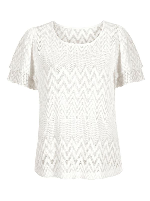 Linea Tesini by heine Linea Tesini by heine Majica  ecru/prljavo bijela / bijela