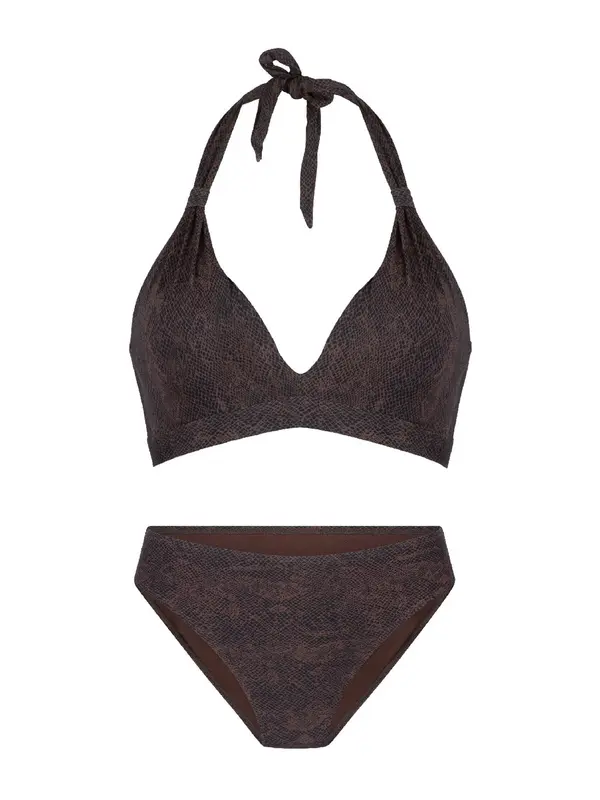 LingaDore LingaDore Bikini  čokolada / crna