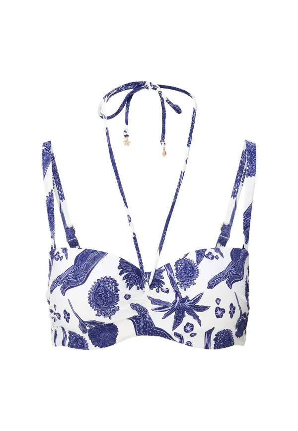 LingaDore LingaDore Bikini gornji dio  svijetloplava / tamno plava / bijela