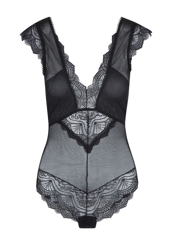 LingaDore LingaDore Bodi 'Laurel'  crna